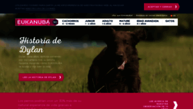 What Eukanuba.es website looked like in 2019 (4 years ago)
