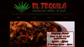 What Eltequilamn.com website looked like in 2019 (5 years ago)