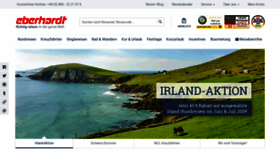 What Eberhardt-travel.de website looked like in 2019 (6 years ago)