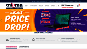 What Enigma-phil.com.ph website looked like in 2019 (5 years ago)