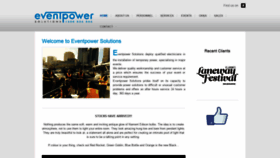What Eventpowersolutions.com.au website looked like in 2019 (5 years ago)