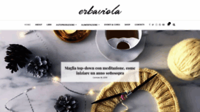 What Erbaviola.com website looked like in 2019 (5 years ago)