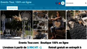 What Events-tour.com website looked like in 2019 (6 years ago)