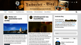 What Entdecker.travelworks.de website looked like in 2019 (5 years ago)