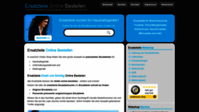 What Ersatzteile-online-bestellen.de website looked like in 2019 (4 years ago)