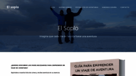 What Elsoplo.es website looked like in 2019 (4 years ago)