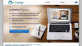 What E-childspay.com website looked like in 2019 (4 years ago)