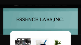 What Essencelabsinc.com website looked like in 2019 (4 years ago)
