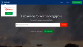 What Easyroommate.sg website looked like in 2019 (4 years ago)