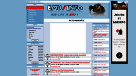 What Emuinfo.pl website looked like in 2019 (4 years ago)