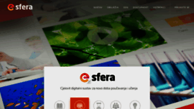 What E-sfera.hr website looked like in 2019 (4 years ago)