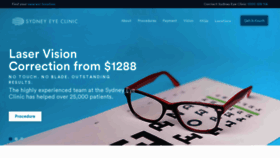 What Eye.net.au website looked like in 2019 (4 years ago)