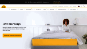 What Evemattress.co.uk website looked like in 2019 (4 years ago)