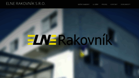 What Elnerakovnik.cz website looked like in 2019 (4 years ago)