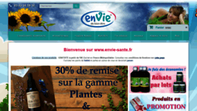 What Envie-sante.fr website looked like in 2019 (4 years ago)