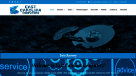 What Eastcarolinacomputers.com website looked like in 2019 (4 years ago)
