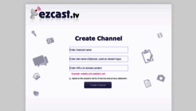 What Ezcast.tv website looked like in 2019 (4 years ago)
