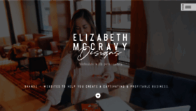 What Elizabethmccravy.com website looked like in 2019 (4 years ago)