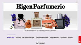 What Eigenparfumerie.nl website looked like in 2019 (4 years ago)