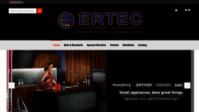 What Ertec.ro website looked like in 2019 (4 years ago)