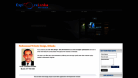 What Explore-lanka.com website looked like in 2019 (4 years ago)