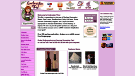 What Embroiderthis.com website looked like in 2019 (4 years ago)