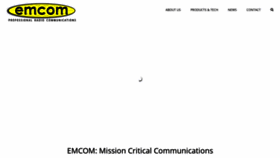 What Emcom.co.za website looked like in 2019 (5 years ago)