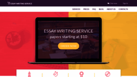 What Essaywritingservice.pro website looked like in 2019 (4 years ago)
