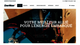 What Enermoov.fr website looked like in 2019 (4 years ago)