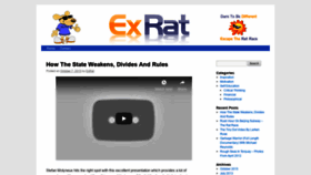 What Exrat.com website looked like in 2019 (4 years ago)