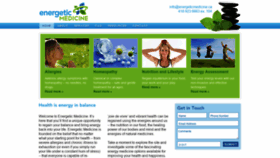 What Energeticmedicine.ca website looked like in 2019 (4 years ago)
