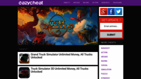 What Eazycheat.com website looked like in 2019 (4 years ago)