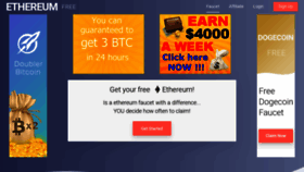 What Ethereumfree.info website looked like in 2019 (4 years ago)