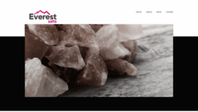 What Everest-salts.com website looked like in 2019 (4 years ago)
