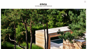 What Enea.ch website looked like in 2019 (4 years ago)
