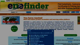 What Enefinder.com website looked like in 2019 (4 years ago)