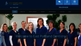 What Eastportlanddentistry.com website looked like in 2019 (4 years ago)