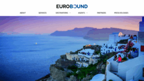 What Eurobound.com website looked like in 2019 (4 years ago)