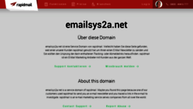 What Emailsys2a.net website looked like in 2019 (6 years ago)
