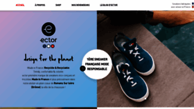 What Ector-sneakers.com website looked like in 2019 (4 years ago)