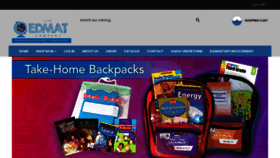 What Edmatcompany.com website looked like in 2019 (4 years ago)