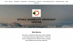 What Edac.org.au website looked like in 2019 (4 years ago)