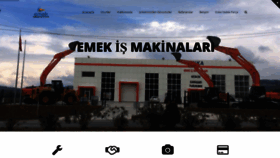 What Emekismakinalari.com website looked like in 2019 (4 years ago)