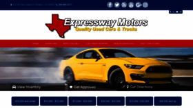 What Expresswaymotors.net website looked like in 2019 (4 years ago)