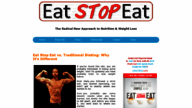 What Eatstopeat.us website looked like in 2019 (4 years ago)