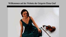 What Elena-graf.com website looked like in 2019 (4 years ago)