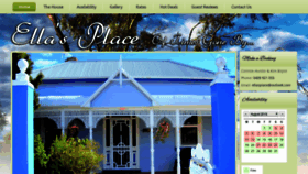 What Ellasplace.com.au website looked like in 2019 (4 years ago)