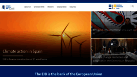 What Eib.org website looked like in 2019 (6 years ago)