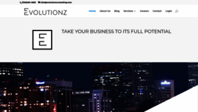What Evolutionzconsulting.com website looked like in 2019 (4 years ago)
