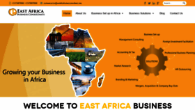 What Eastafricabusinessconsultants.com website looked like in 2019 (4 years ago)